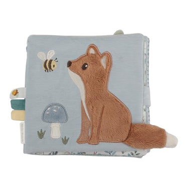 Little Dutch 8907 Activity Stoffbuch Fühlbuch - Forest Friends blau im Sale